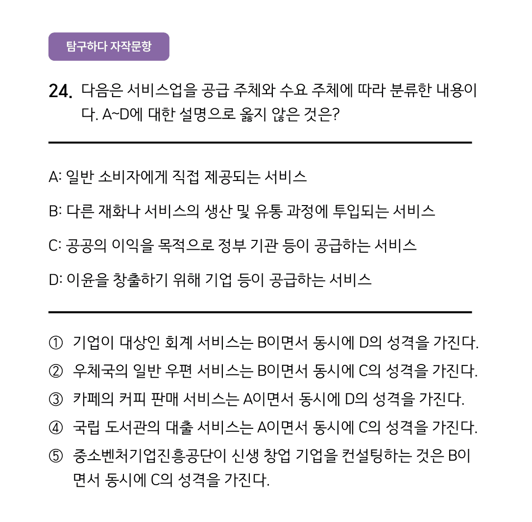 탐구리의 개념완성 자작문항 예시